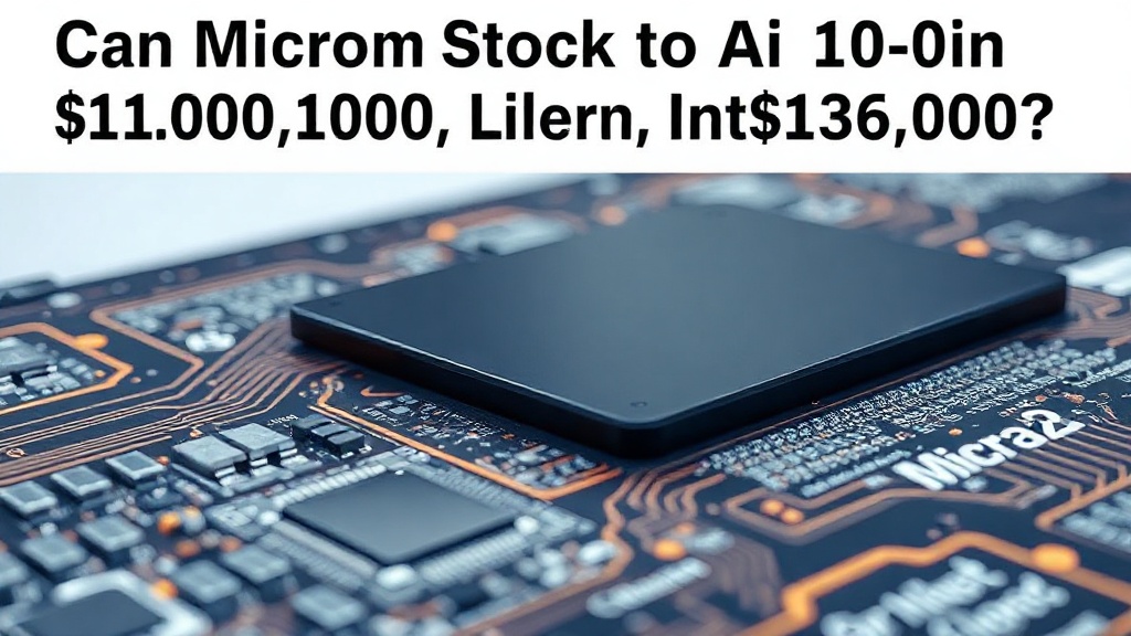 Can Micron Stock Still Turn $1,000 Into $10,000? Analyzing the AI Memory Boom - haber görseli 1
