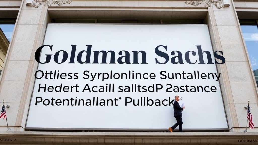 Goldman Sachs Outlines Options Strategy to Hedge Against Potential Market Pullbacks - haber görseli 1