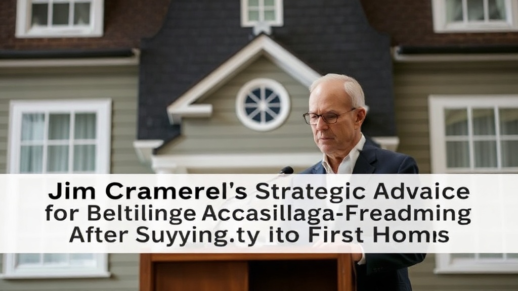 Jim Cramer’s Strategic Advice for Rebuilding Savings After Buying a First Home - haber görseli 1