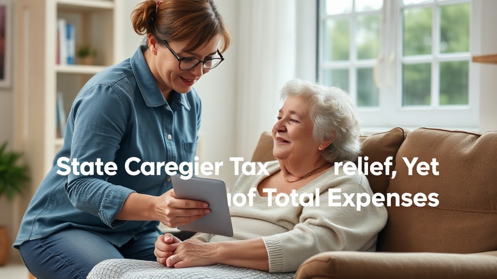 State Caregiver Tax Credits Provide Relief, Yet Fall Short of Total Expenses - haber görseli 1